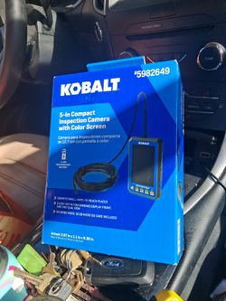 Kobalt 5-in Compact Inspection Camera with Color Screen