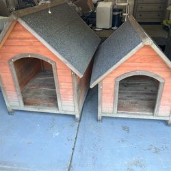 Free Dog Houses With Heaters! 
