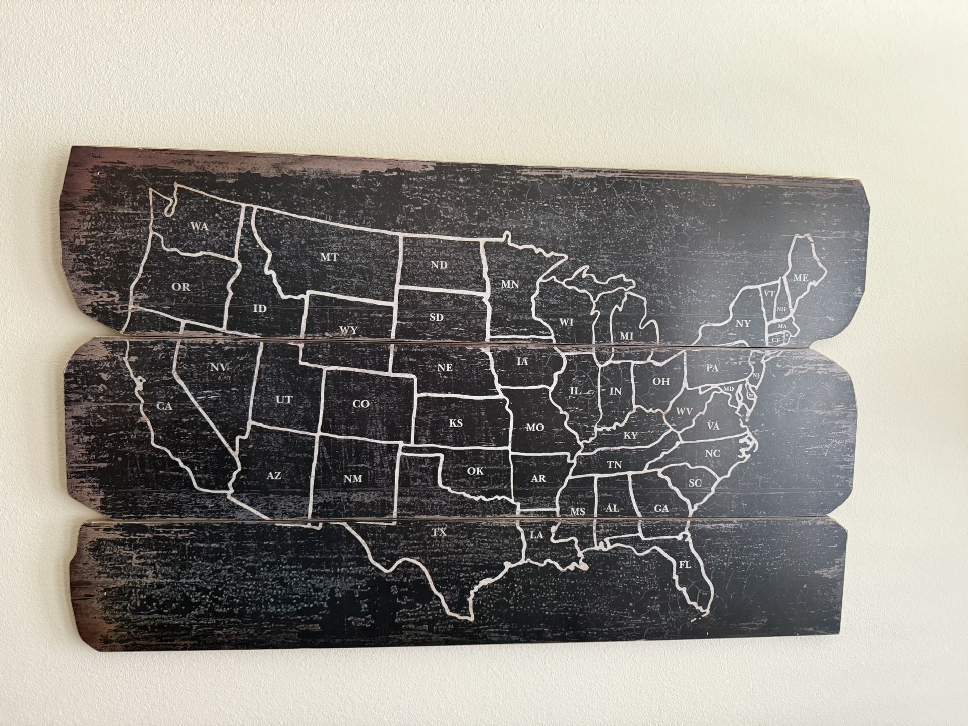 World Market Wood Map