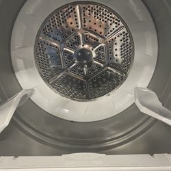 Hotpoint  HTX26EASWWW 27 Inch Top Load Electric Dryer with 6.2 cu ft Capacity,