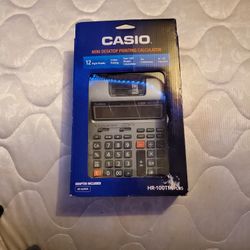 Casio Mini Desktop Printing Calculator HR100tm