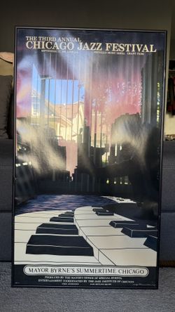 Chicago Jazz Festival poster 1981