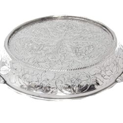 18” Silver Cake Stand