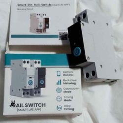 NEW! Din Rail Circuit Breaker Smart WiFi Switch Wireless Mobile Phone Remote Control 3 Timing Modes