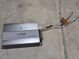 Kenwood KAC-M3001 600W Class D Monoblock Compact Digital Car/ATV/Marine Certified Amplifier
