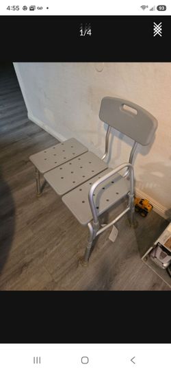 Bathtub transfer chair. Shower chair. Up to four hundred pounds
