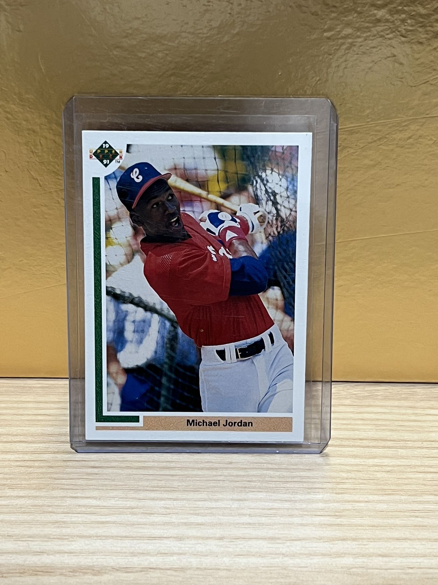 Michael Jordan Rookie Baseball Card (1991 Upper Deck SP1) 🔥🔥 Sharp Card!!!