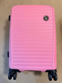 It Luggage pink carry on suitcase - brand new!