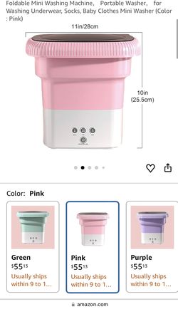 Foldable Mini Washing Machine