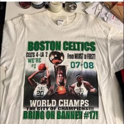Celtics 2008 NBA Championship T-Shirt