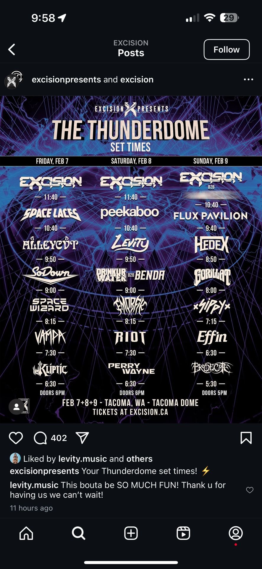 Thunderdome Ticket