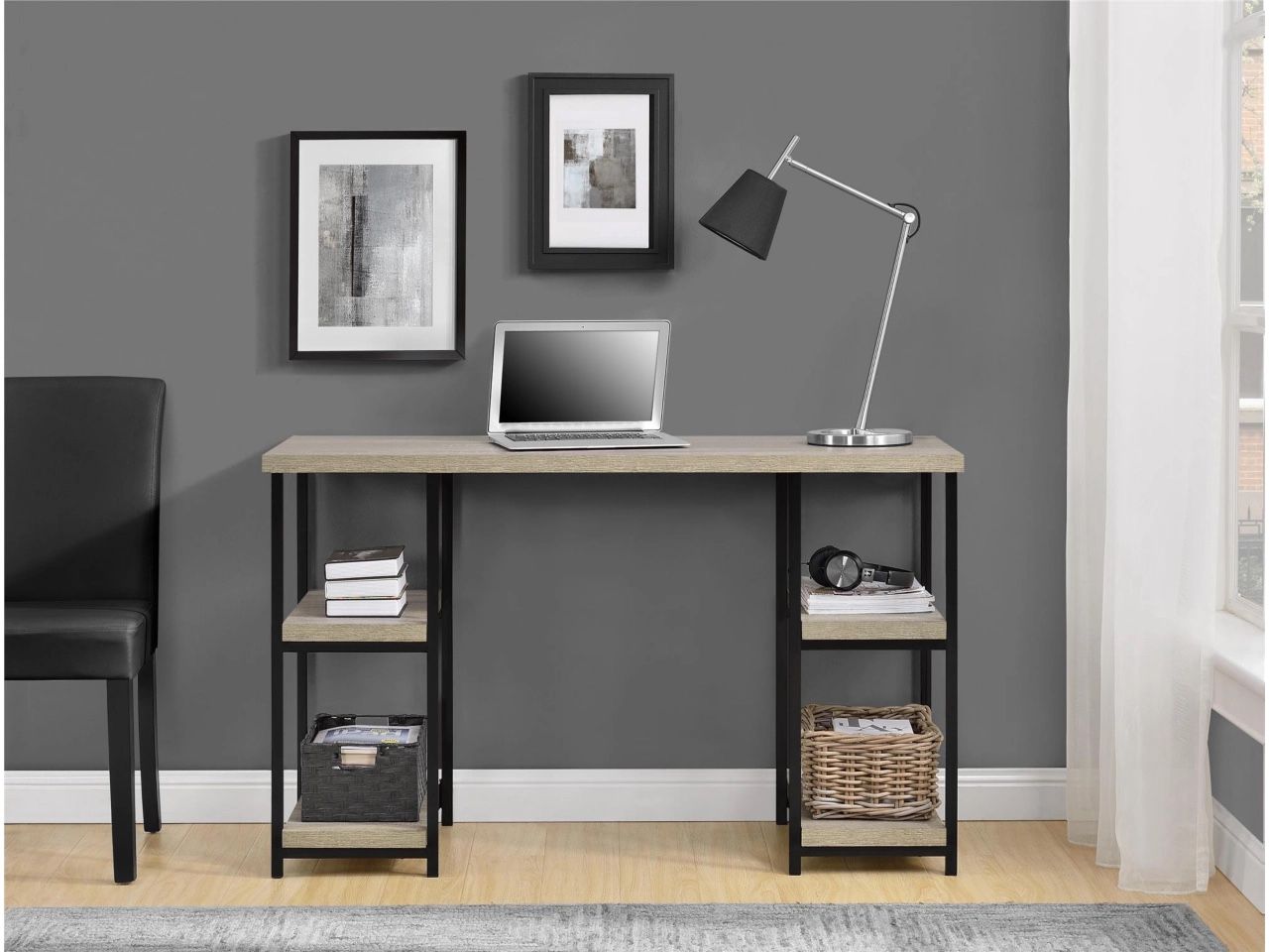 Rustic Wood & Metal Desk – $50 OBO