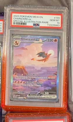 Pokemon charizard ex 151 psa 10