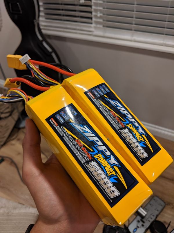 5800 mAh 8 cell 29.6v 25c lipo lipo battery for Sale in Pomona, CA