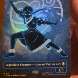 Neon Ink Foil Katara, The Fearless