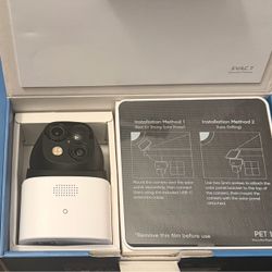Wireless outdoor security camera with a separate solar panel