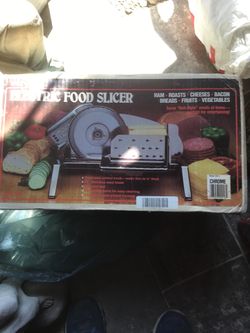 Electric Food Slicer.