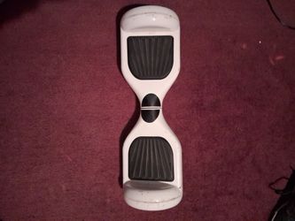 White hoverboard