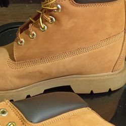 TIMBERLAND MEN'S 6" INCH CLASSIC WHEAT GENUINE LEATHER WATERPROOF BOOTS SIZE 11.5