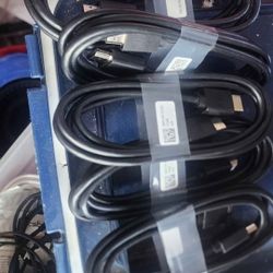 HDMI Cables, 5 For $15, Brand New