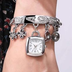 *SALE* Crystal Charm Love Charm Watch  *See My Other 800 Items*