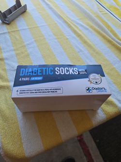 Diabetic Ankle Socks with Grippers