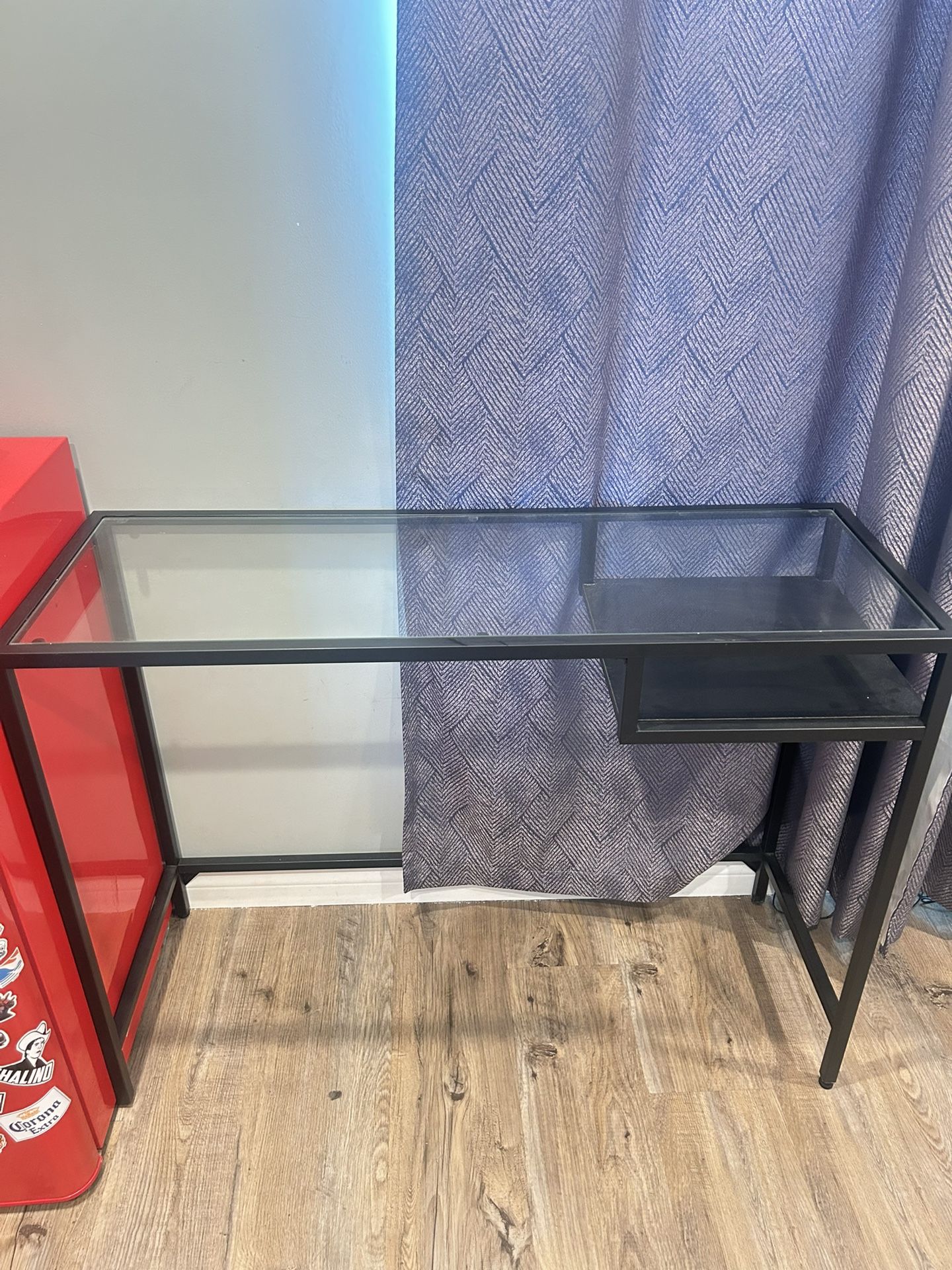 Glass Side Table
