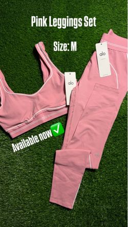 Pink leggings set