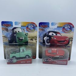 Disney Pixar Cars 2021 Color Changers MATER and CRUISIN LIGHTNING MCQUEEN