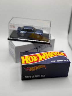 Hot Wheels RLC 1991 BMW M3 Blue