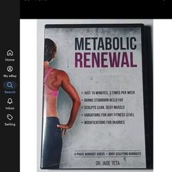 Metabolic Renewal (DVD, 2021, 4 Disc Set) New Sealed