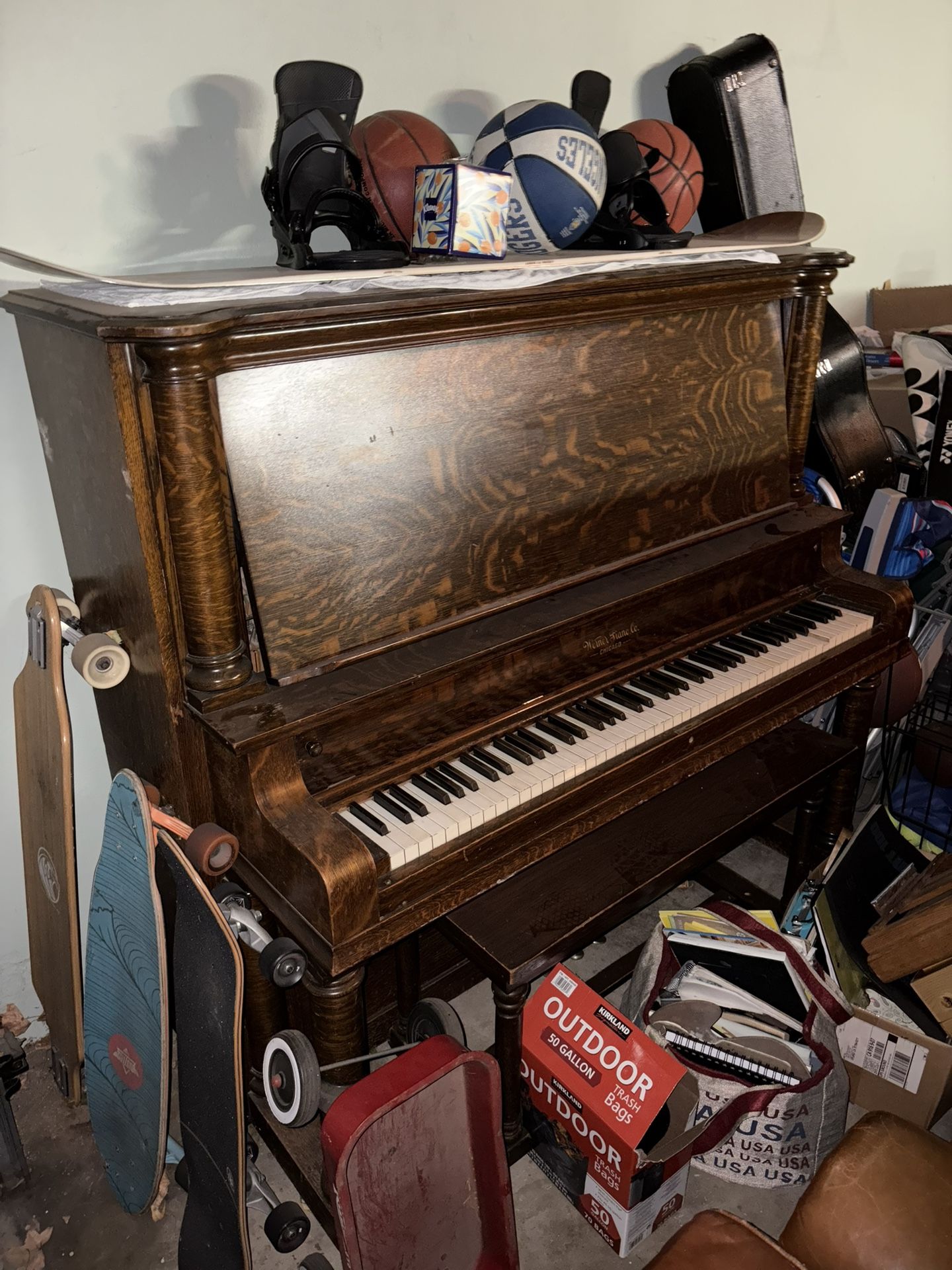 Upright Grand Piano