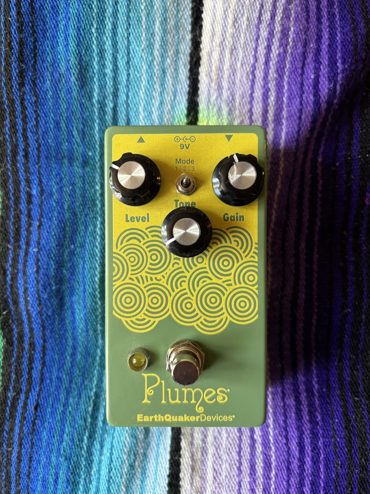 EarthQuaker Devices Plumes Overdrive Pedal
