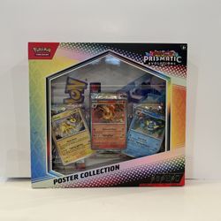 Pokemon TCG Scarlet & Violet Prismatic Evolutions Poster Collection