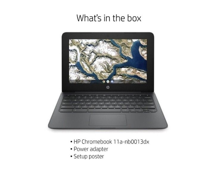 HP - 11.6" Chromebook - Intel Celeron - 4GB Memory - 32GB eMMC Flash Memory