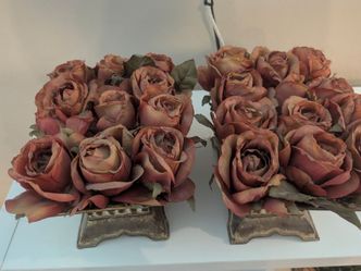 Gorgeous Silk Roses Arrangement