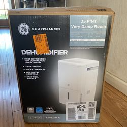 GE ADHL35LA 35 Pint Dehumidifier with Smart Dry