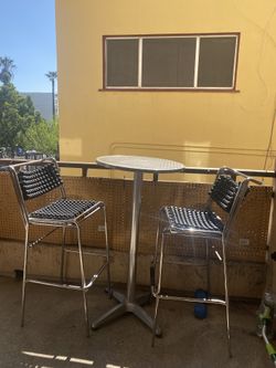 Patio Chairs And Table