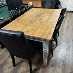 Farmhouse Dining Room Table