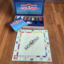 Monopoly Deluxe Anniversary Edition Game Vintage 1985