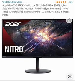 Acer Nitro Gaming Monitor