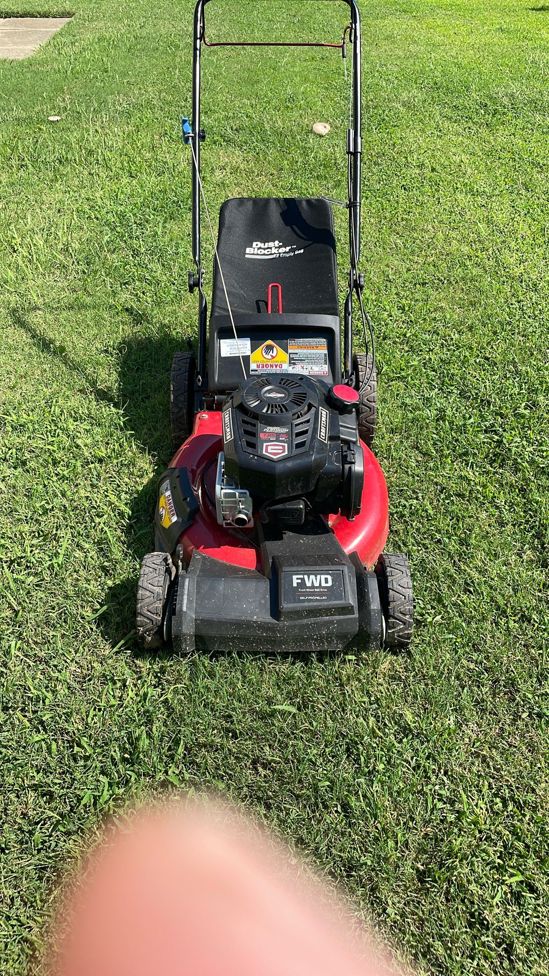 Walk behind mower