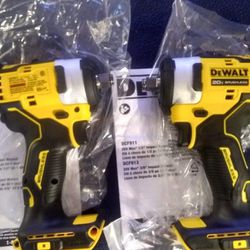 DeWalt Brushless Atomic Compact 1/2 Impact Wrenches $120 Each