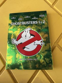 Ghostbusters part 1and 2 Movie DVD 📀