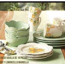 Vajillas 16 Piesas  princes house