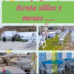 Sillas, Mesas, Carpas Y Más
