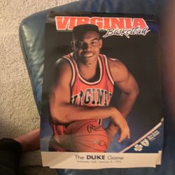 UVA Basketball Poster
