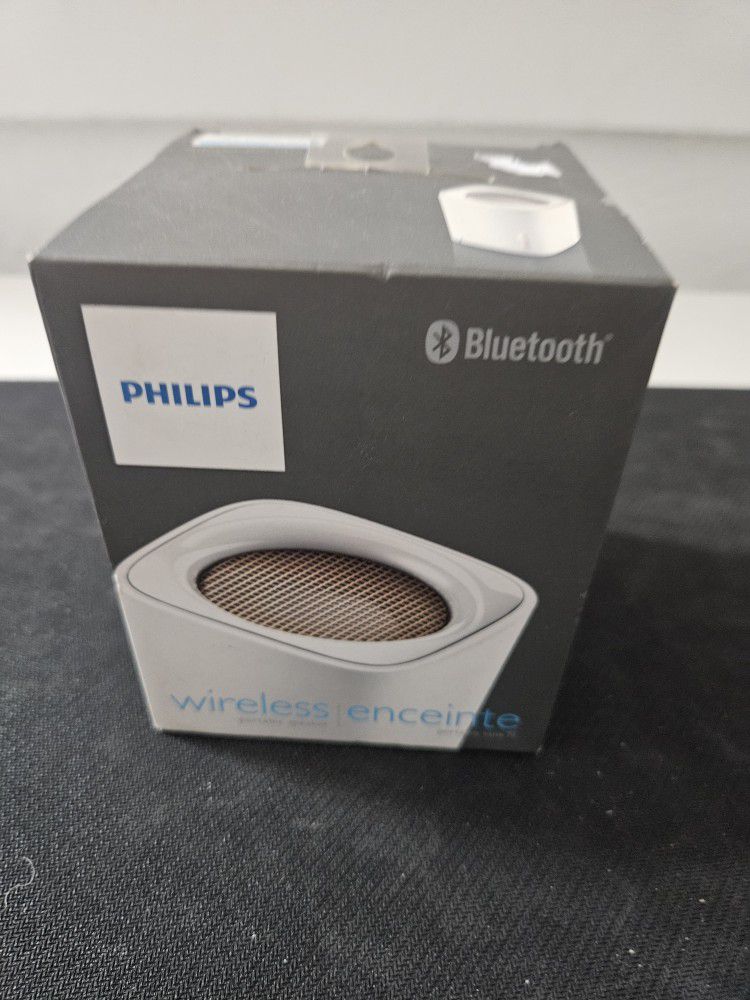 Philips  Wireless Portable Bluetooth Speaker - White
