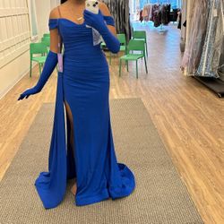 Royal Blue Prom dress