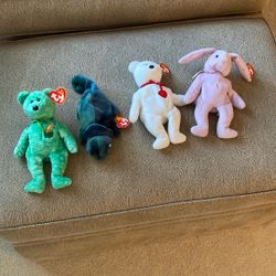 Rare Beenie Baby Collection Bears 